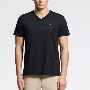 NWOT Psycho Bunny Black Tee Shirt Size 7 or Size XL